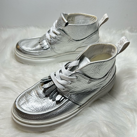 🌟HOST PICK🌟Dr Doc Martens Metallic Jemima Boot Size 5L - Picture 4 of 11